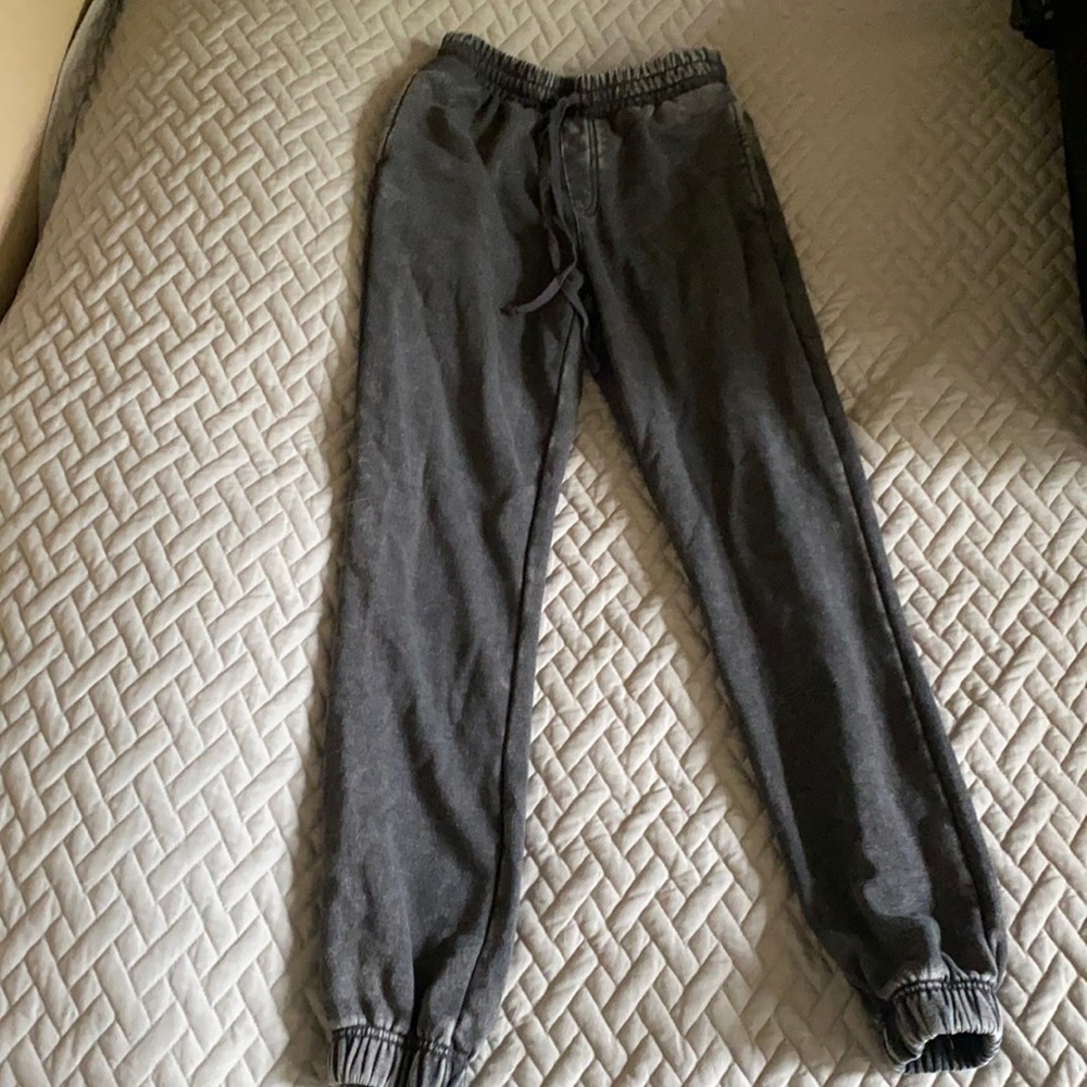 Dark grey joggers